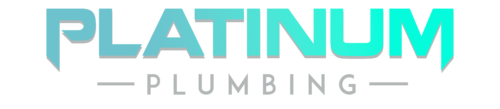 The logo for platinum plumbing