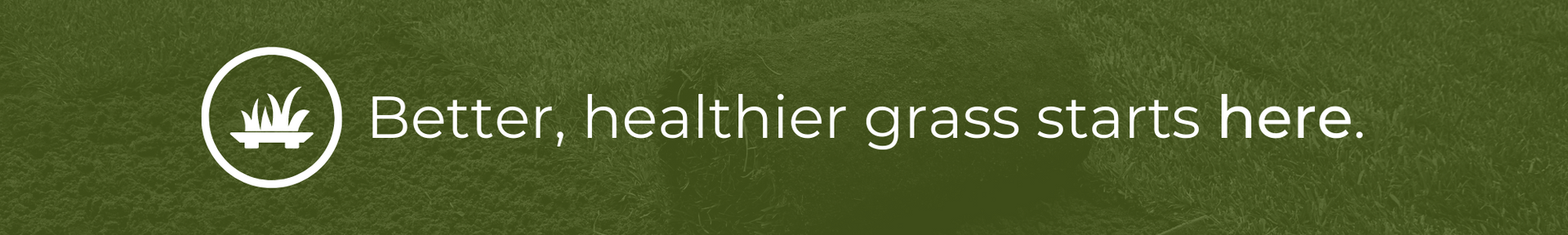 A circle icon featuring a small grass graphic next to the text: