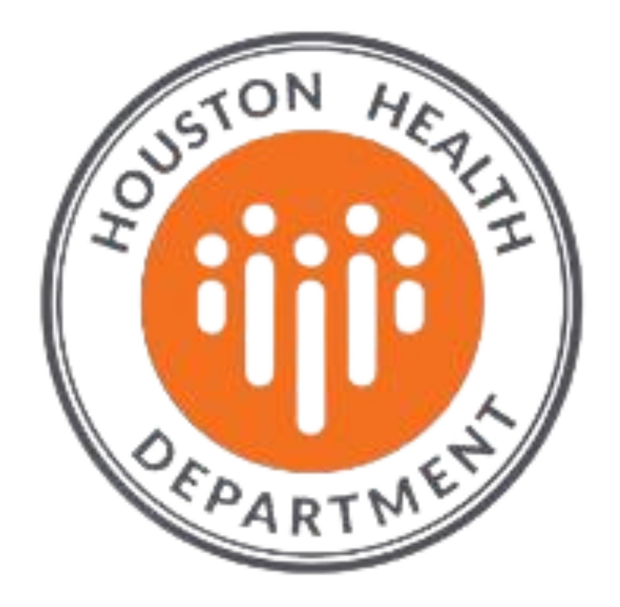 The logo for the houston health department