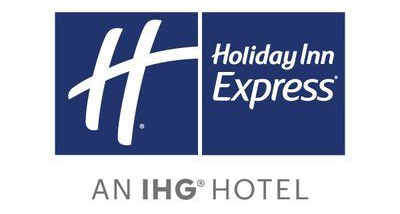 Holiday Inn Express logo with a blue 