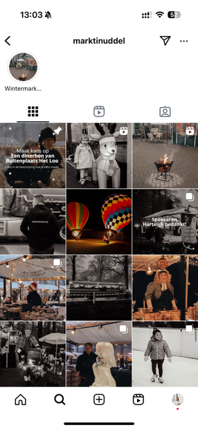 TJonge Ukkie Social Media Beheerder klantvoorbeeld before and after - before