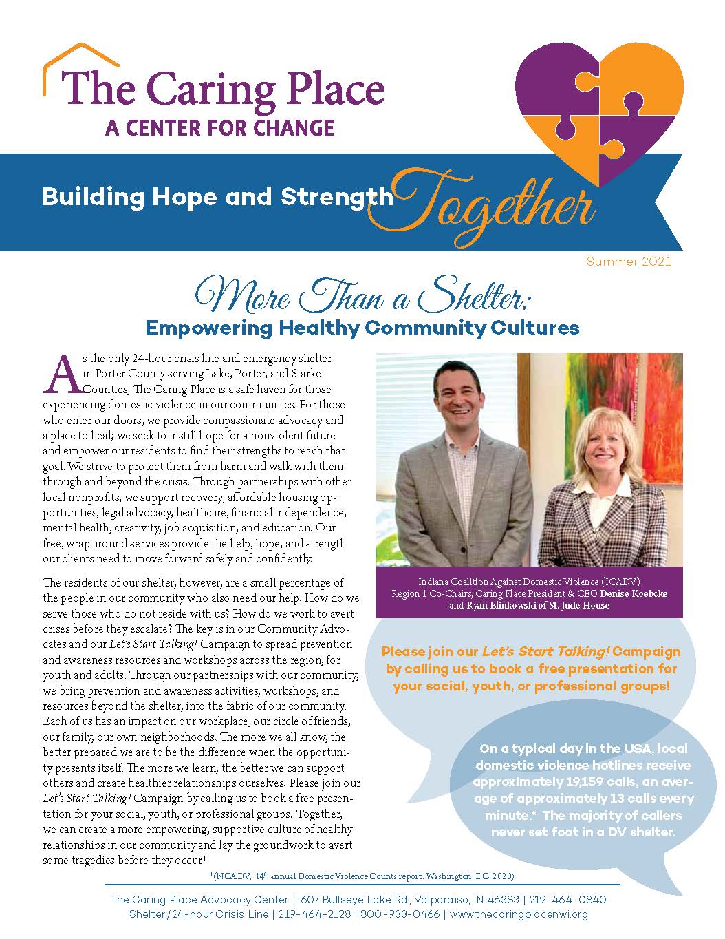 July 2021 Newsletter