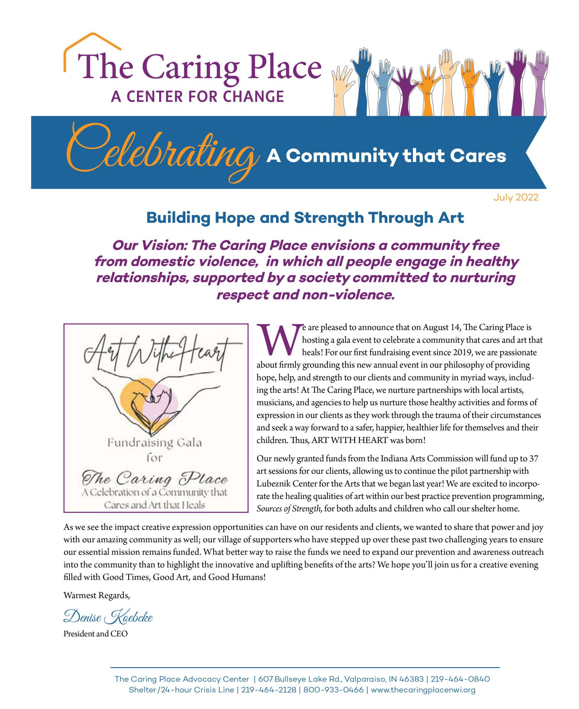 July 2021 Newsletter