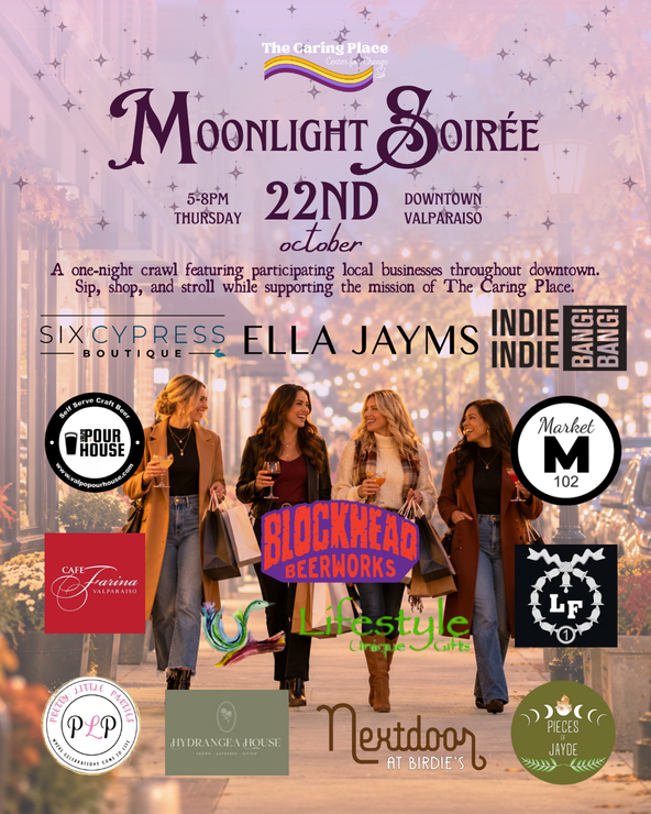 image shown with button to purchase tickets to Moonlight Soiree