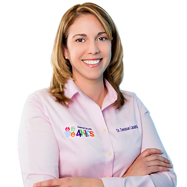 A woman wearing a pink shirt with the word arts on it