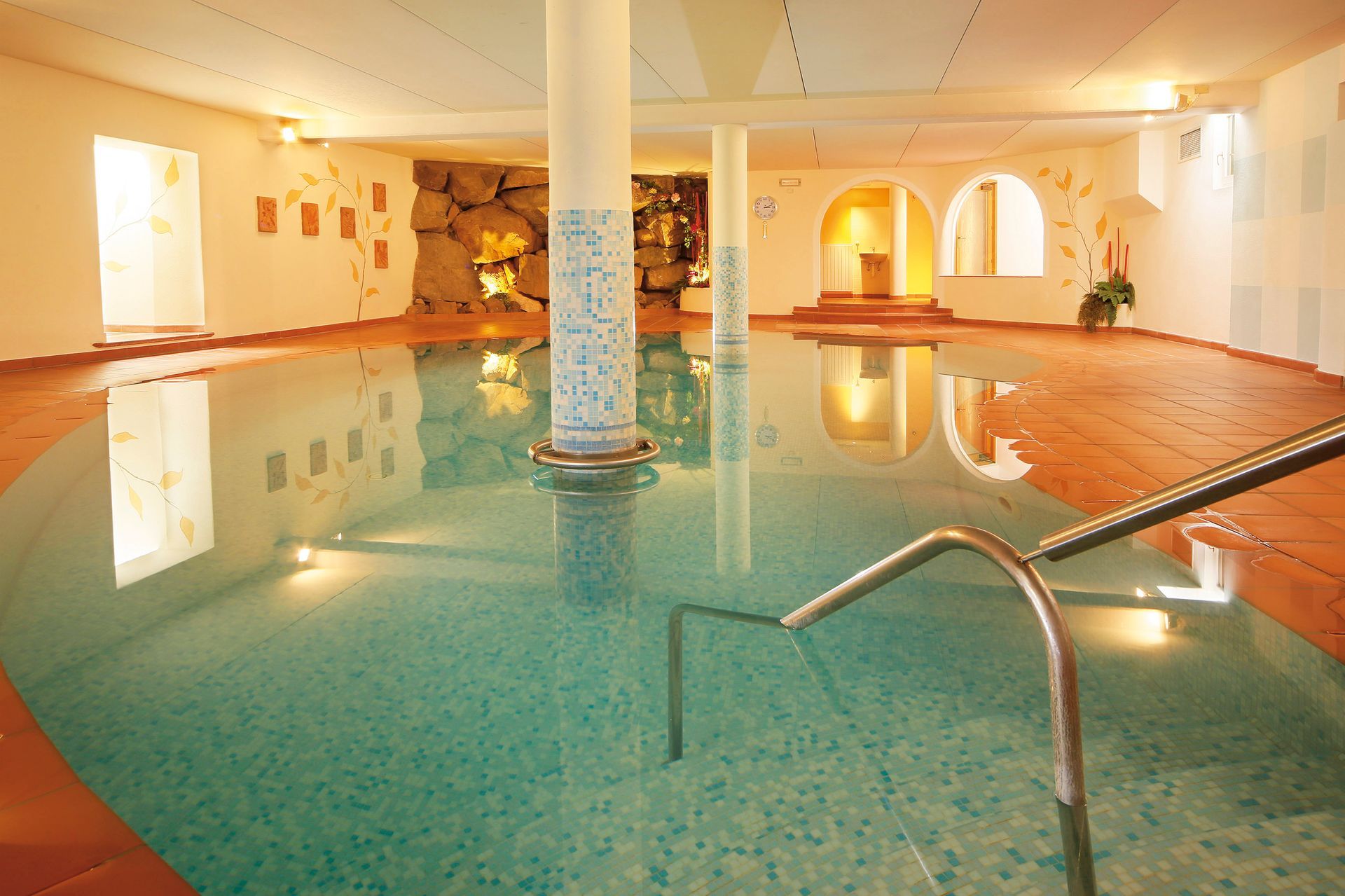 Wellness area in the main house of the Wiesenhof