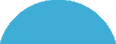 Blue and white arched shapes.