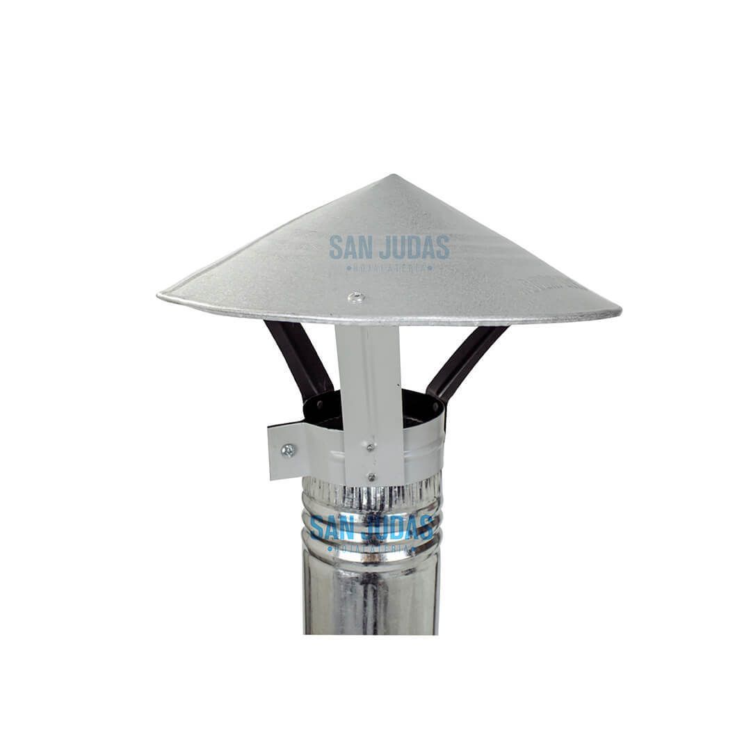 Sombrero para Chimenea de Lámina Aluzinc