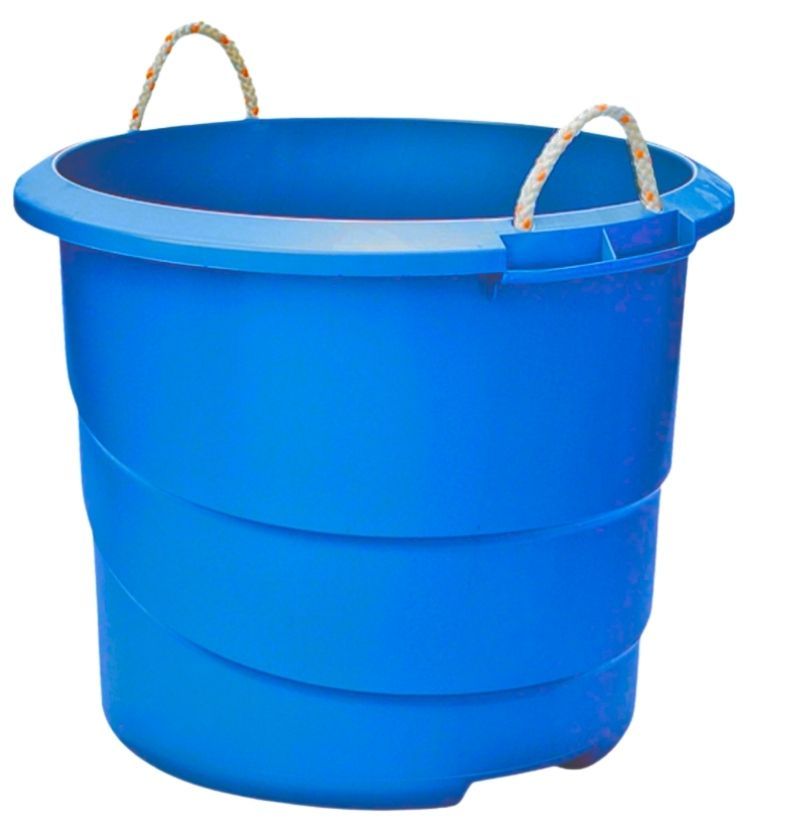 Bote o Baño Plástico con Agarrador de Lazo