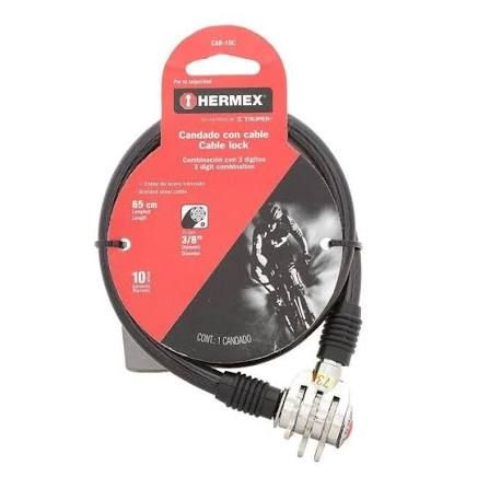 Candado para Bicicleta combinación con Clave