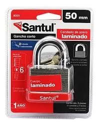 Candado de Acero Laminado 50mm  | SANTUL