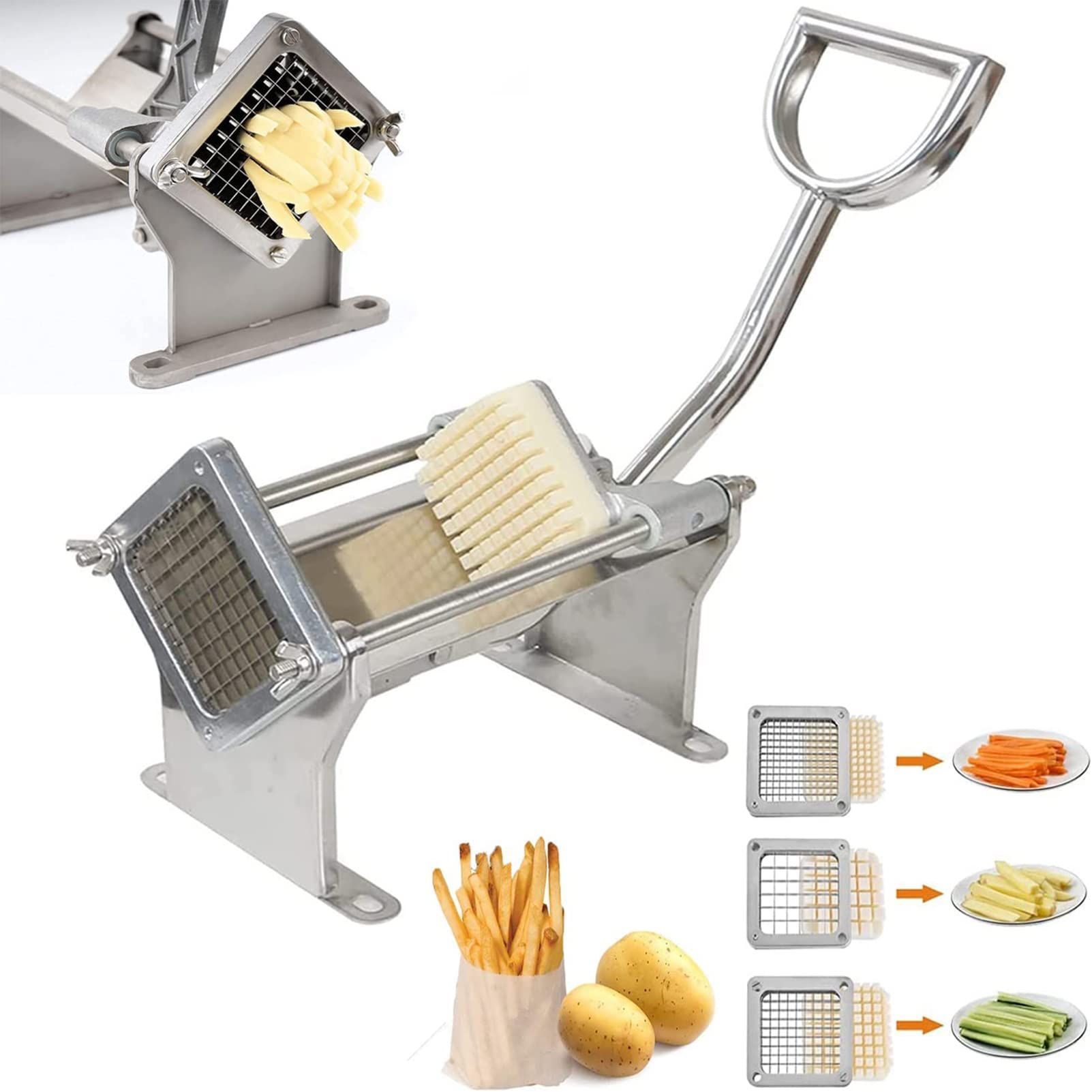 Cortador o Rebanador de Papas Industrial