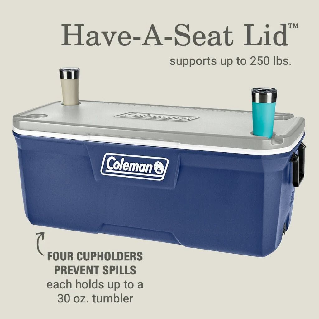 Hielera Coleman 150 QT Serie 316 | Capacidad de 142L