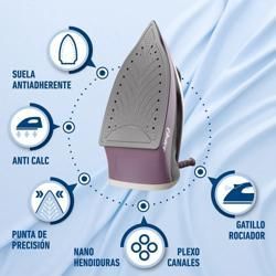 Plancha de vapor Oster®  con Suela Anti-adherente | GCSTBS6005-013