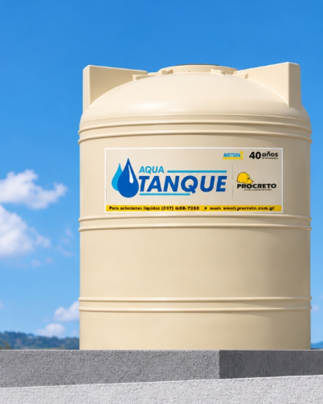 Depósito de Agua desde 500 litros