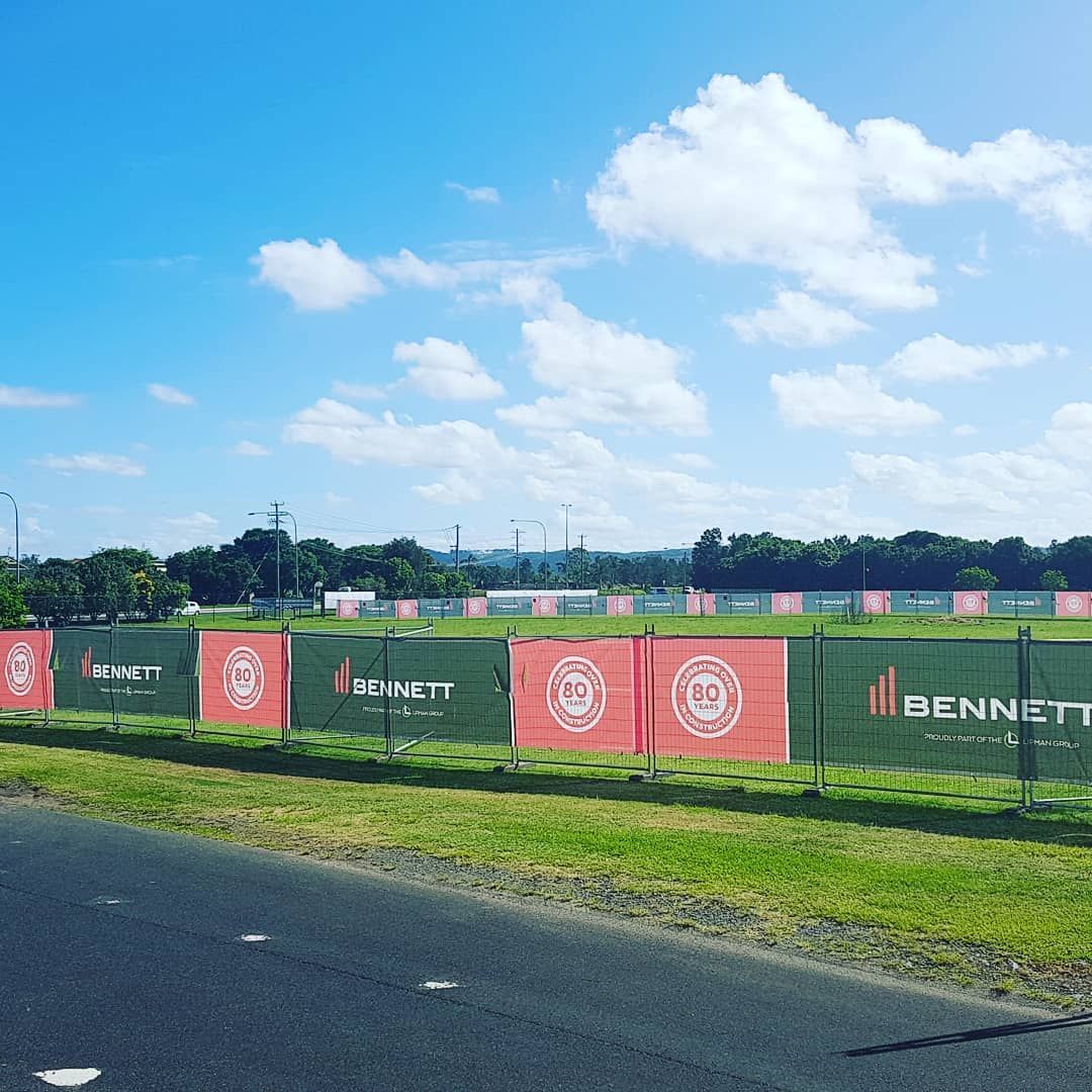 Road With a Fence Along the Side of It — Safety Fence Australia in Tweed Heads, NSW