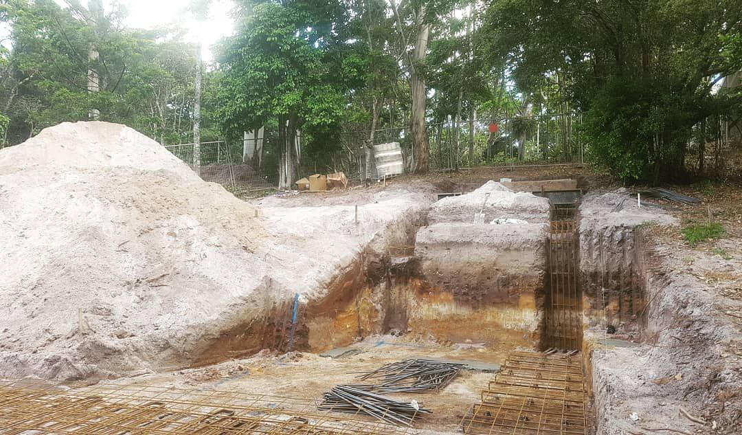 Pile of Dirt is Sitting in the Middle of a Dirt Field — Safety Fence Australia in Evans Head, NSW