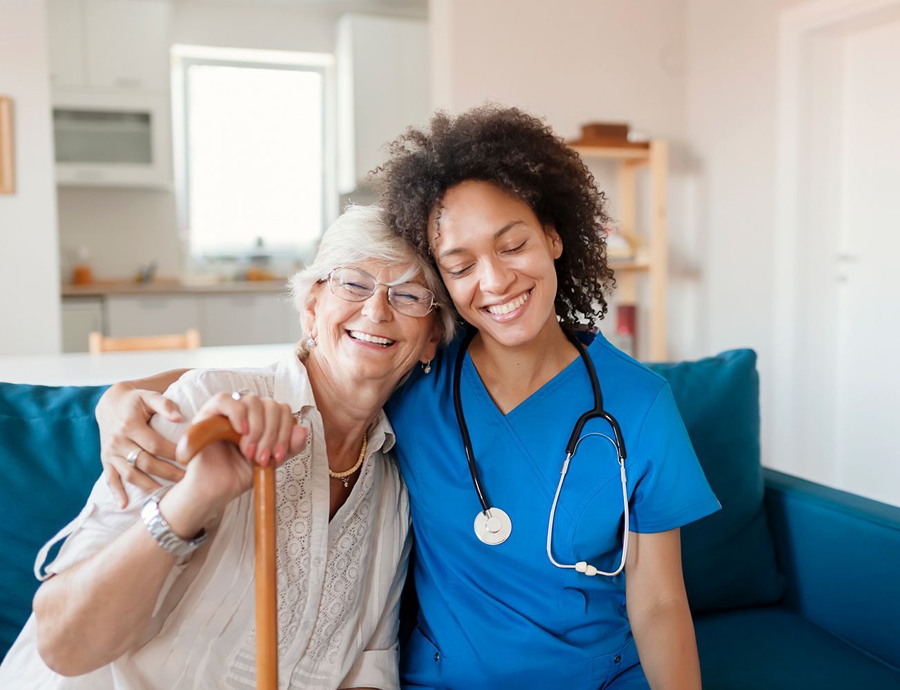 Nurse and Senior Woman — Little Rock, AR — Care IV Home Health Nurse and Senior Woman — Little Rock, AR — Care IV Home Health