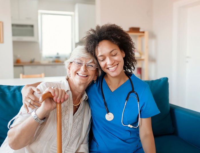 Nurse and Senior Woman — Little Rock, AR — Care IV Home Health Nurse and Senior Woman — Little Rock, AR — Care IV Home Health