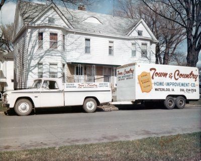 Vintage truck and trailer.