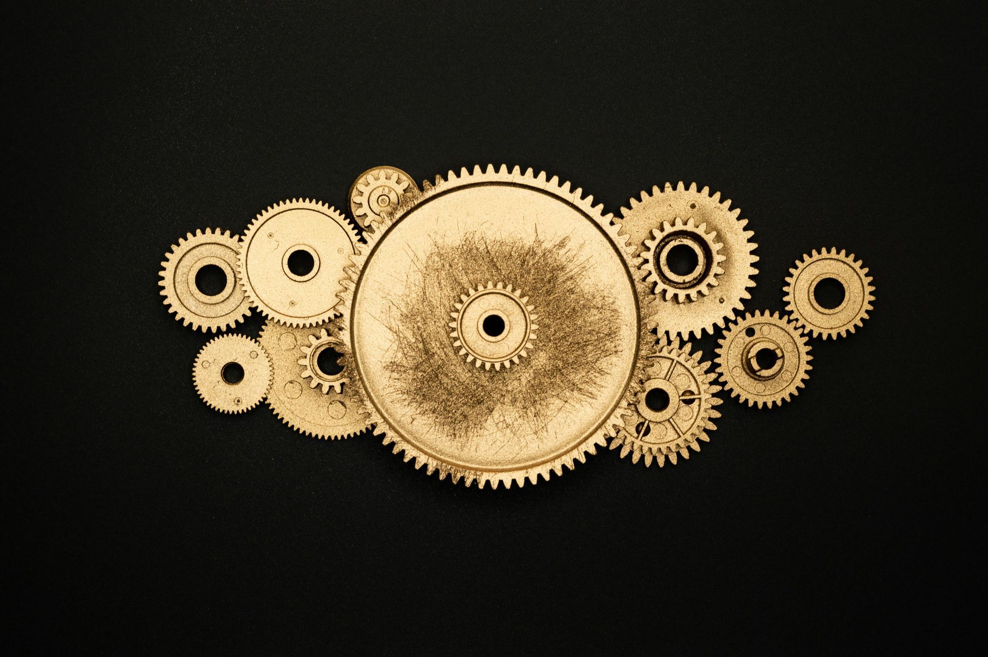 A selection of engine gears