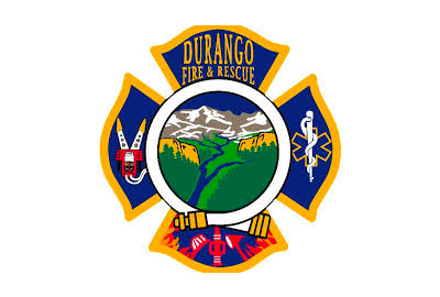 The logo for the durango fire and rescue department