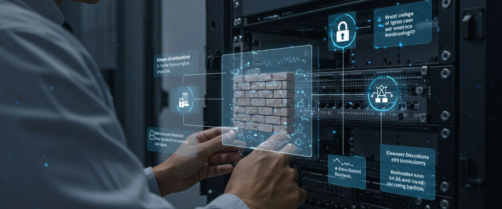 How to monitor network traffic and IT monitoring strategy in AR view.
