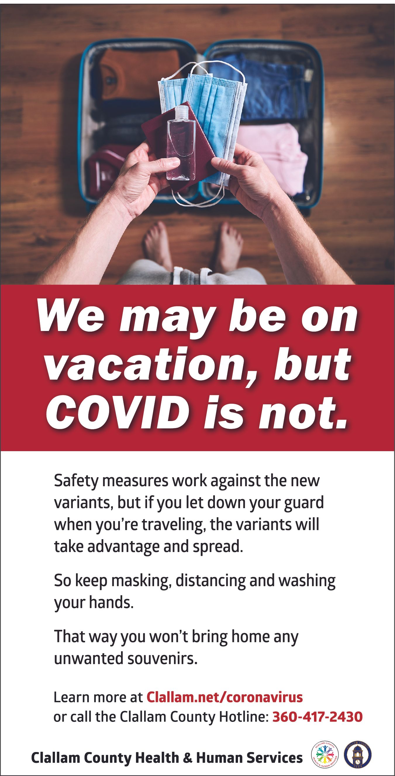 Covid outreach ad eample