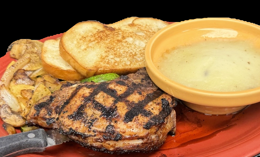 grilled pork chop