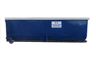 30 Yard Trash Container — Miami, FL — A.E.S. Portable Sanitation, Inc.