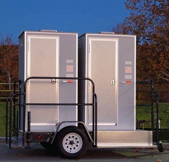 Small Portable Restroom — Miami, FL — A.E.S. Portable Sanitation, Inc.