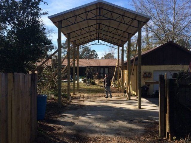 Pole barn construction Panama City, FL