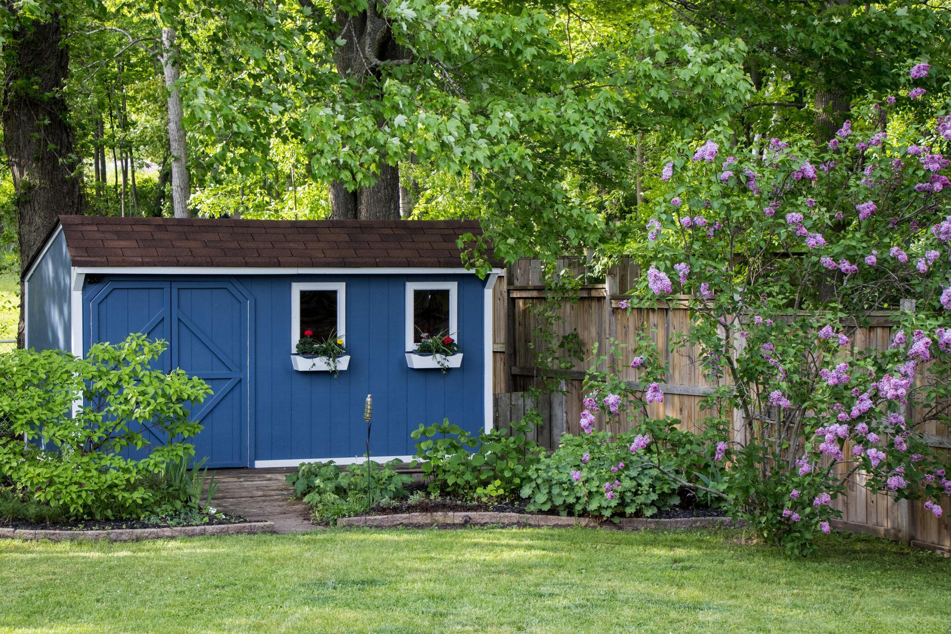 building a garden shed