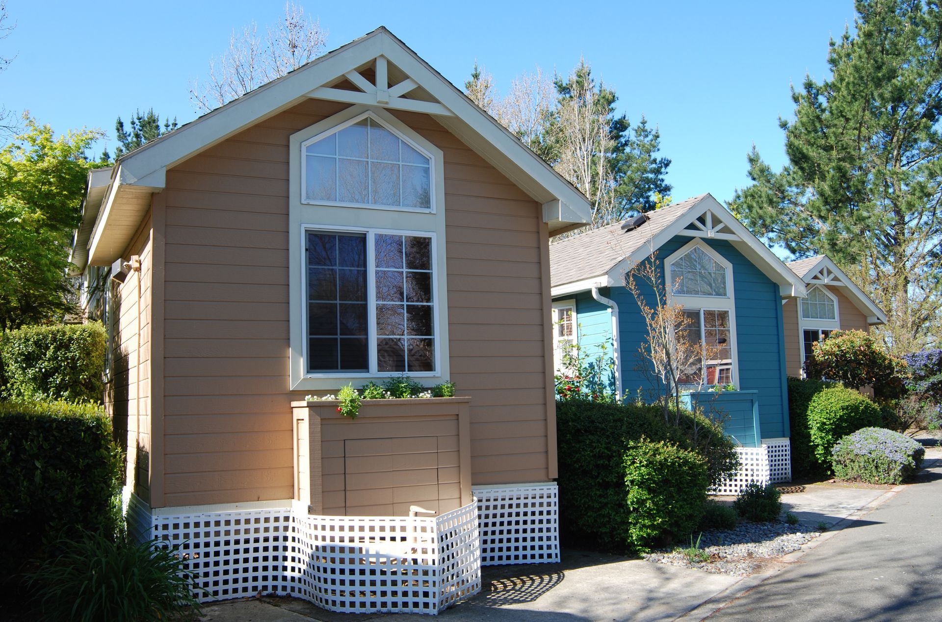 tiny home out of a portable shed