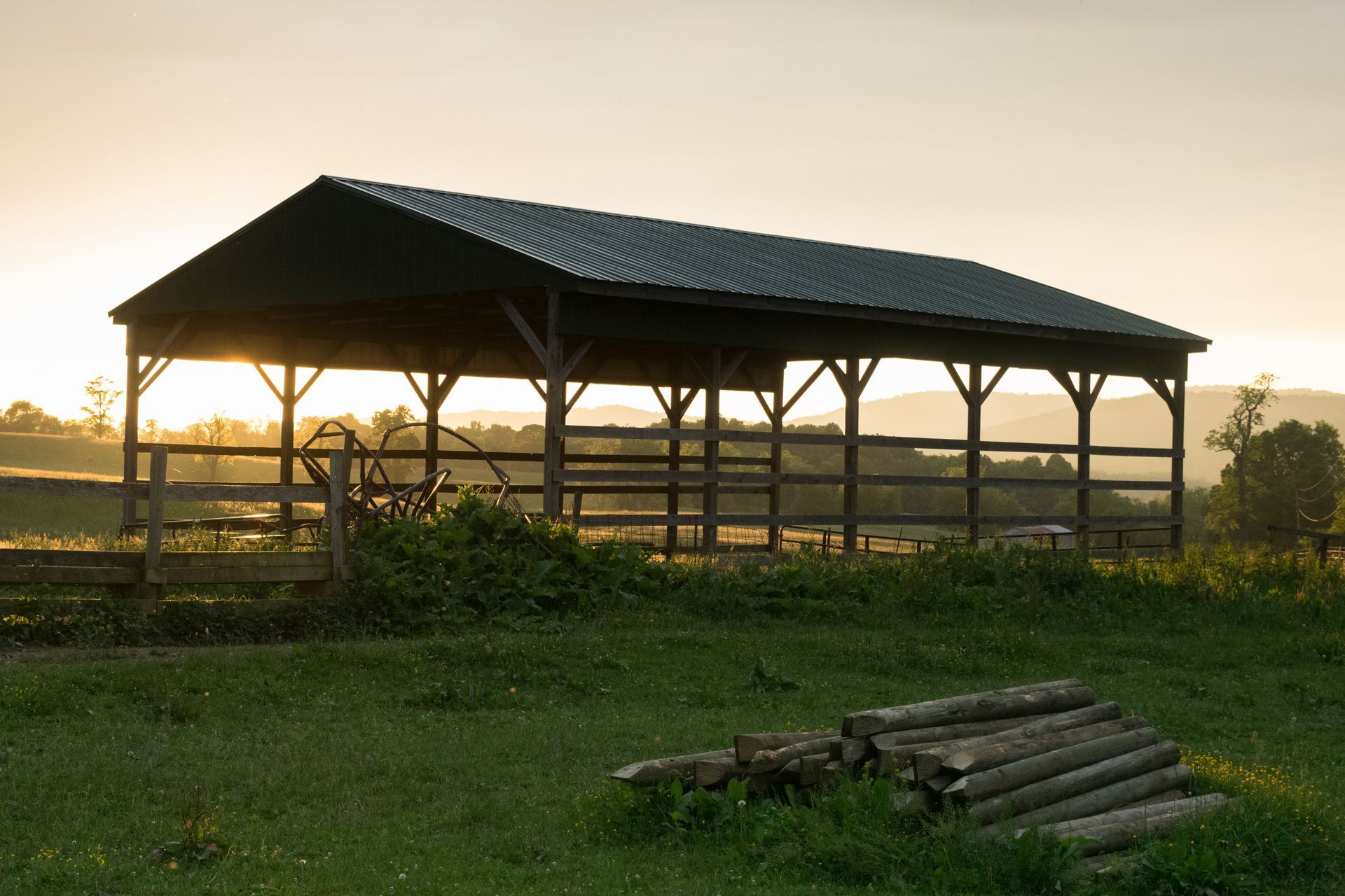 insulated pole barn