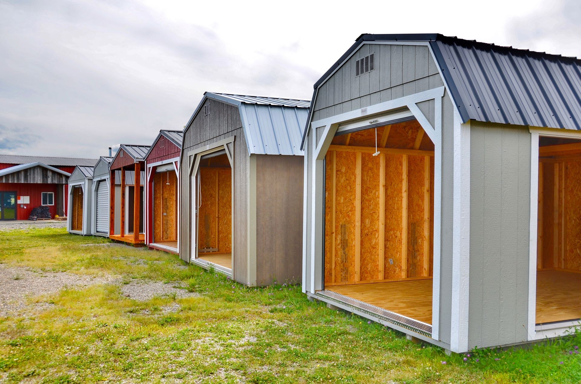 materials used for portable sheds