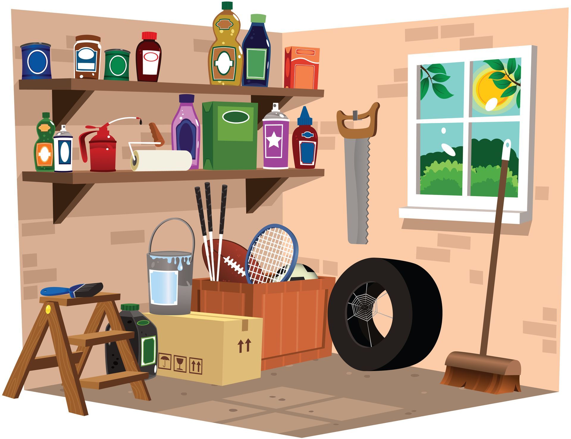 items stored from Florida weather
