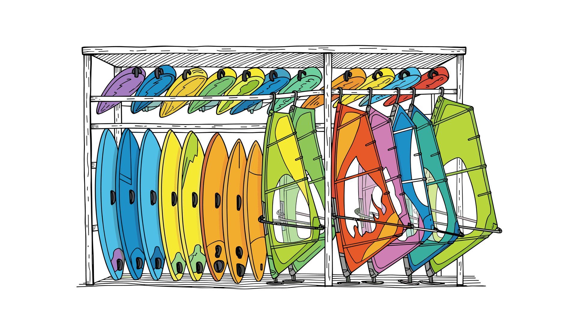 coastal equipment storage