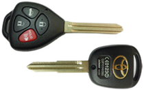 esempio chiave auto TOYOTA