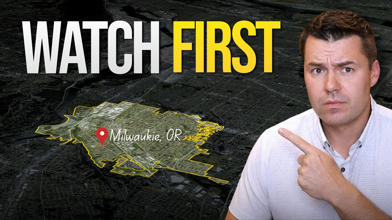 “WATCH FIRST” thumbnail with a man pointing at a map labeled “Manville, OH”