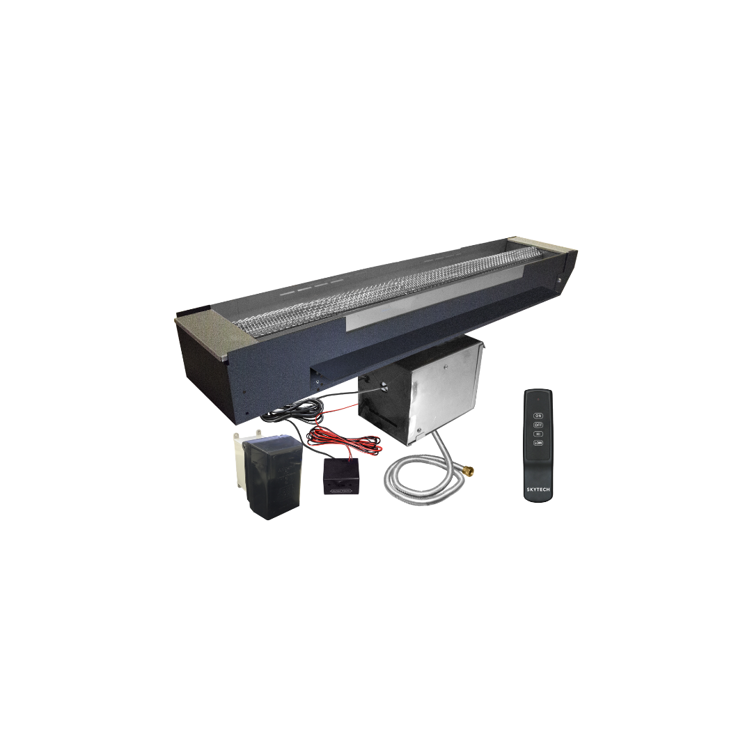 A piano with a remote control and a charger on a white background.