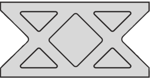 double x breeze block