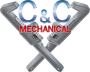 A logo for a company called c & c mechanical