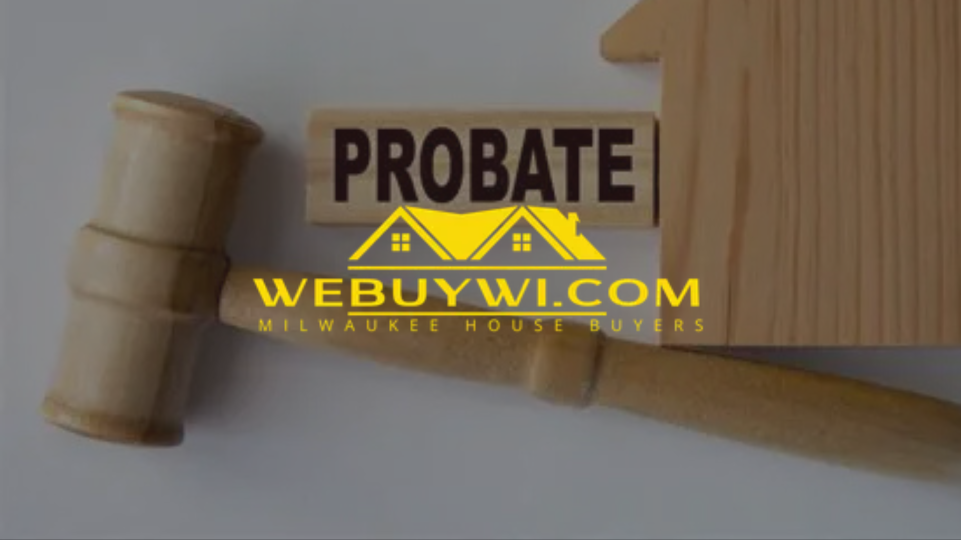 Wooden gavel,