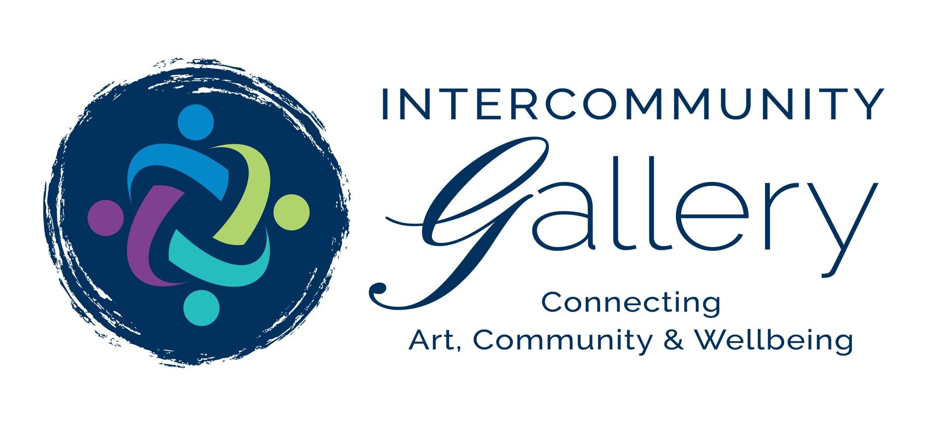 InterCommunity Gallery logo that includes tagline stating 