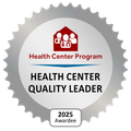 Health Center Quality Leader silver seal.