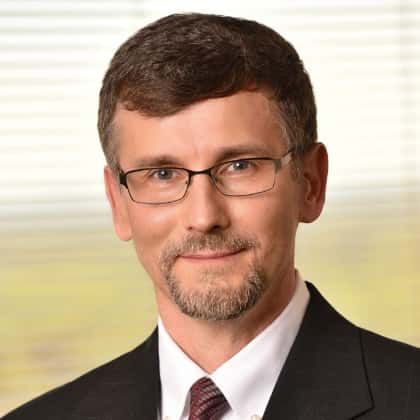 Headshot for staff member, Jeffrey Hughes.