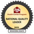 National Quality Leader in Behavioral Health seal.