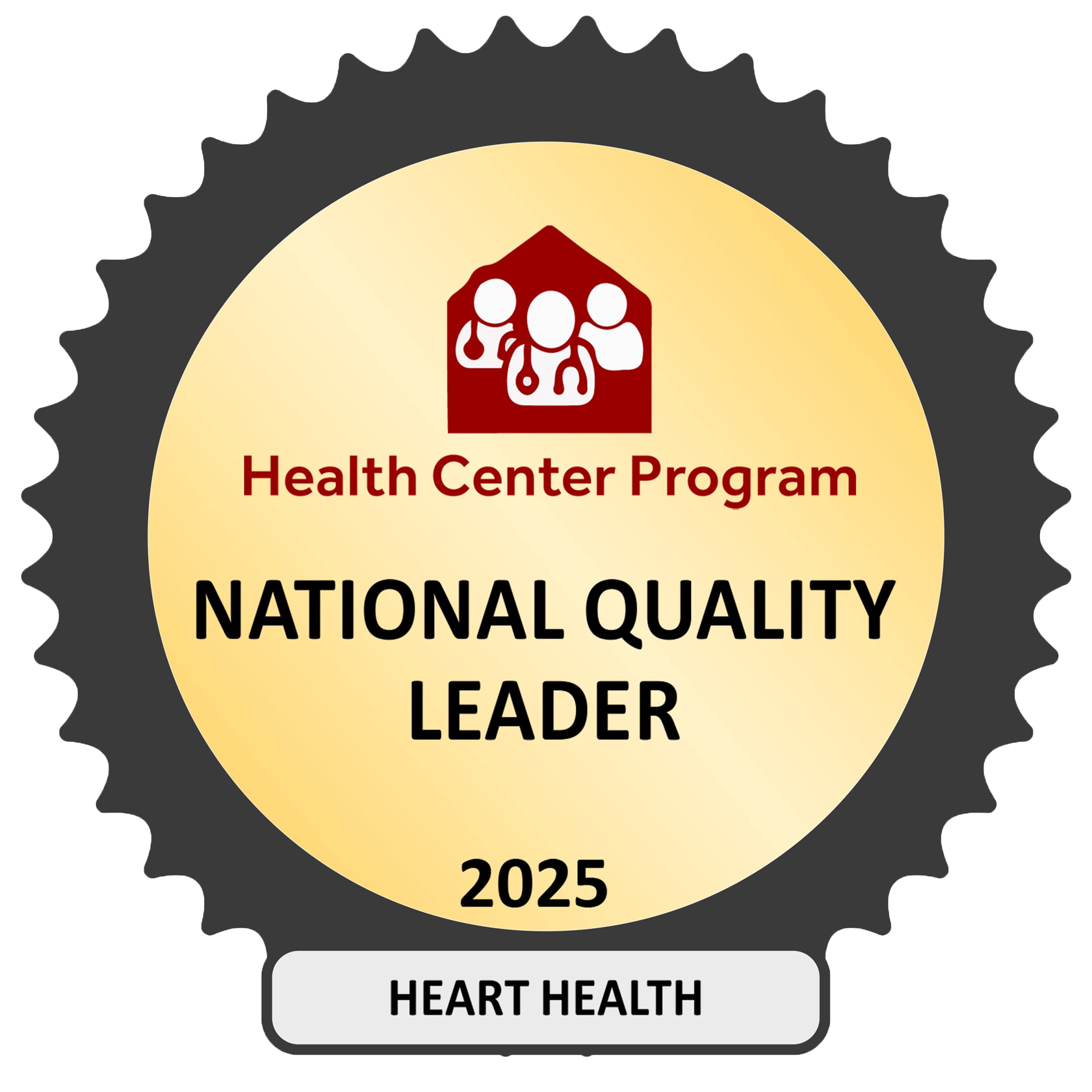 National Quality Leader in Heart Health seal.