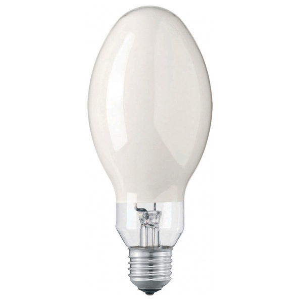 Une ampoule blanche est posée sur une surface blanche